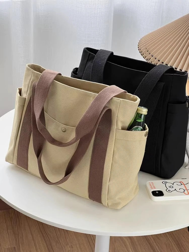 Heicobazaar™ Large Capacity Canvas Tote Bags