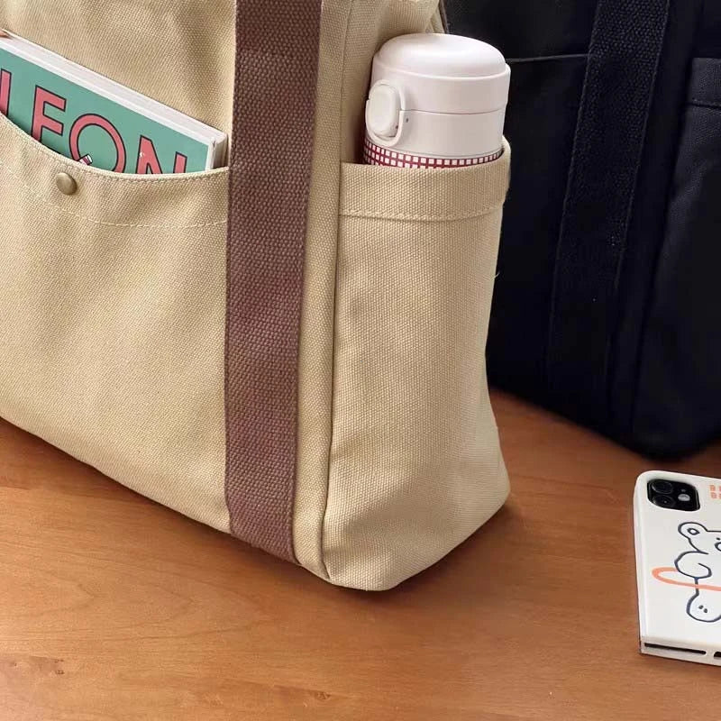 Heicobazaar™ Large Capacity Canvas Tote Bags