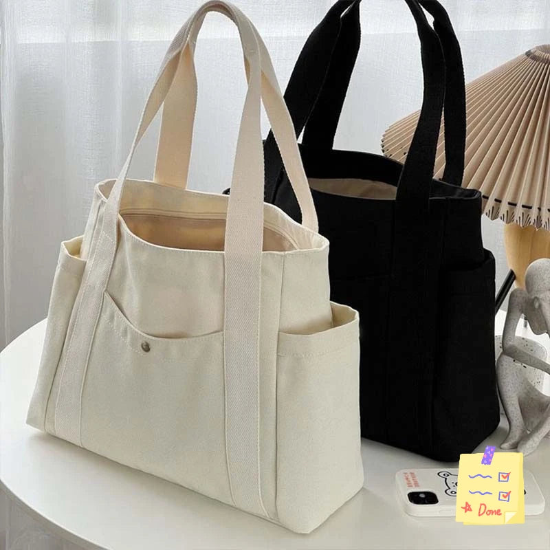 Heicobazaar™ Large Capacity Canvas Tote Bags