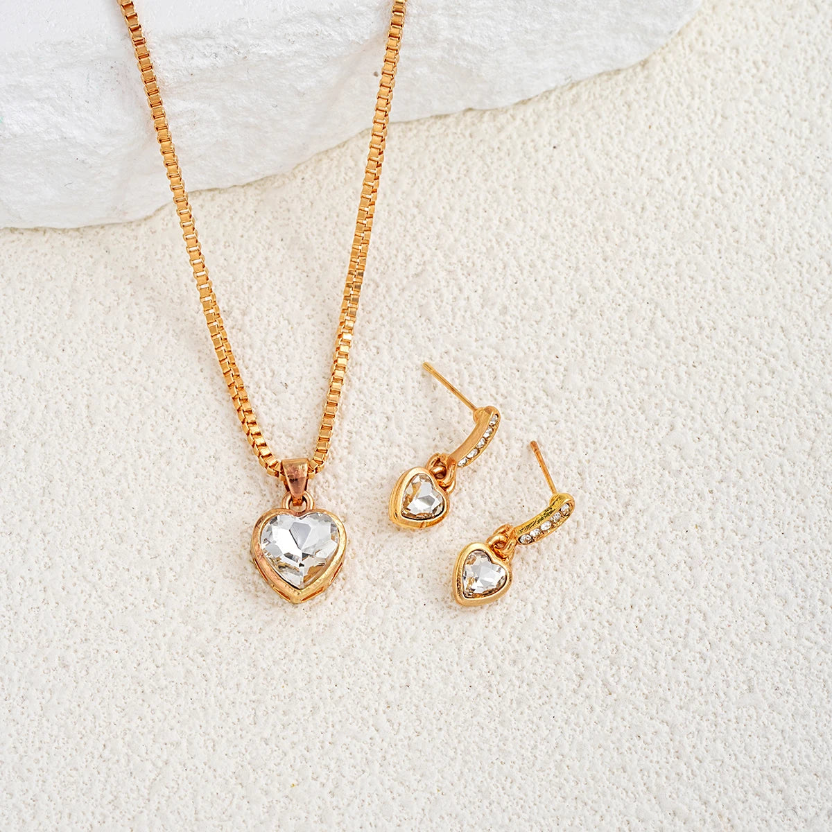 Heicobazaar™ 3 Pcs Heart Pendant Jewelry