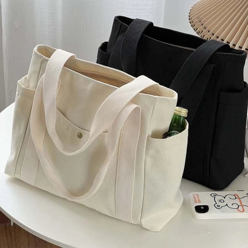 Heicobazaar™ Large Capacity Canvas Tote Bags