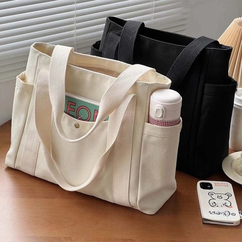 Heicobazaar™ Large Capacity Canvas Tote Bags