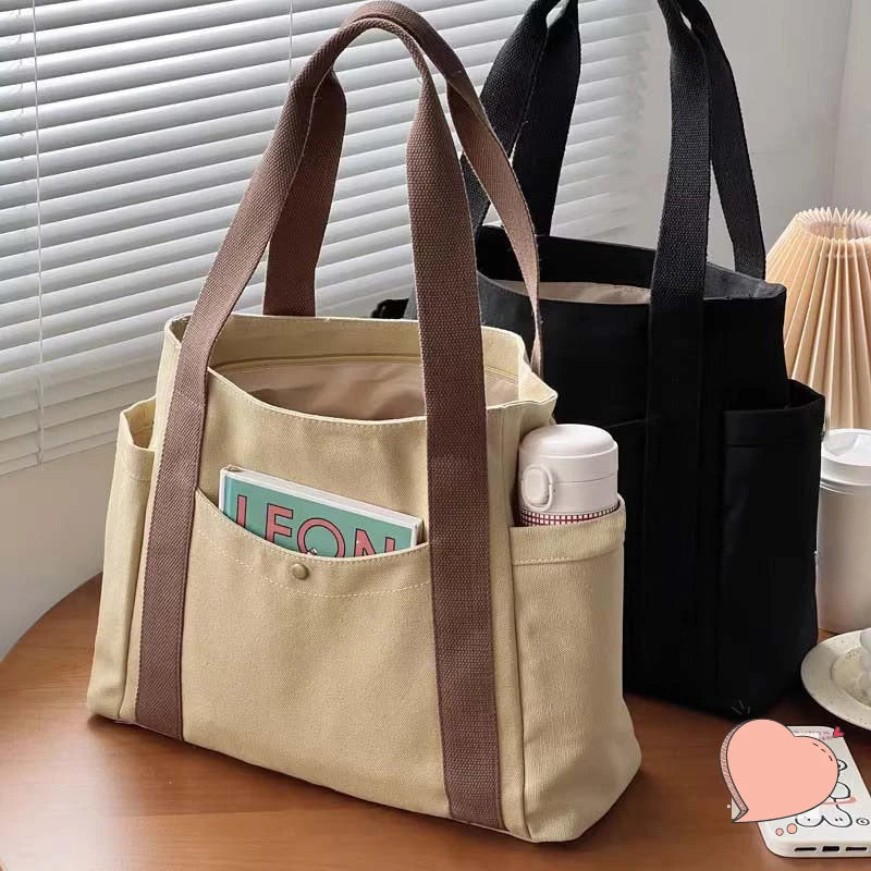 Heicobazaar™ Large Capacity Canvas Tote Bags