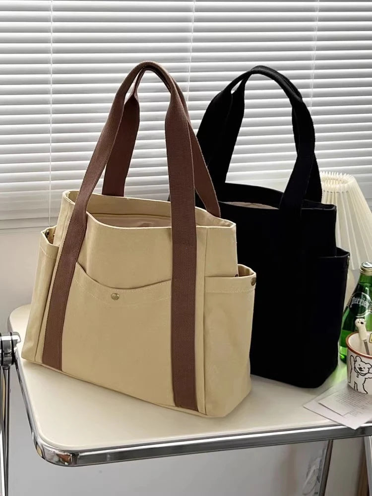 Heicobazaar™ Large Capacity Canvas Tote Bags