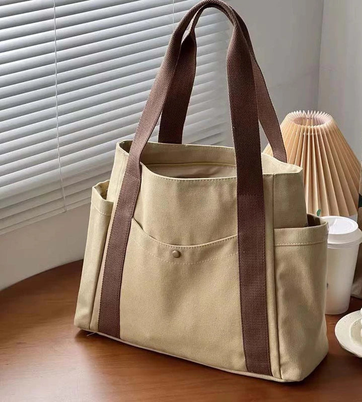 Heicobazaar™ Large Capacity Canvas Tote Bags
