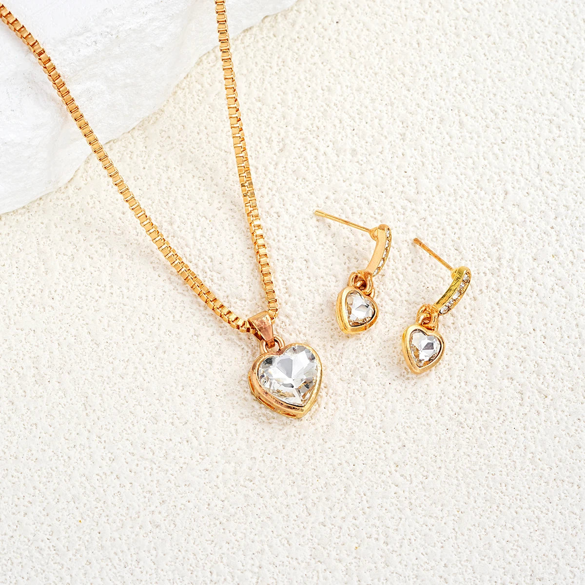 Heicobazaar™ 3 Pcs Heart Pendant Jewelry