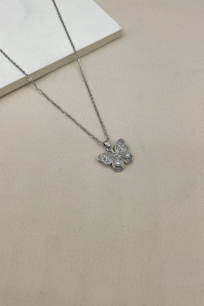 Butterfly Motif Necklace